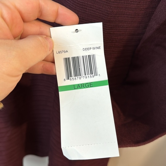 NWT Nina Leonard Long Sleeve Sweater Dress - Picture 3 of 5